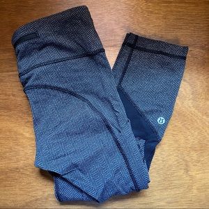 Lululemon Black and Grey Leggings